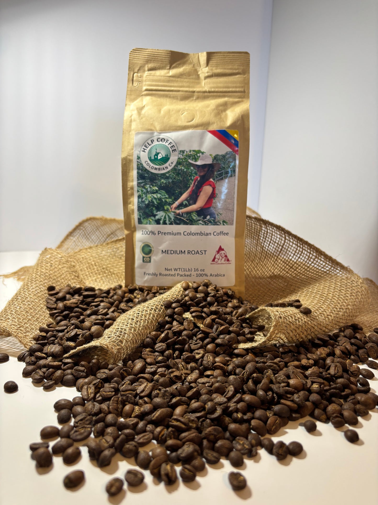 Help Coffee Medium Roast 1Lb Bag