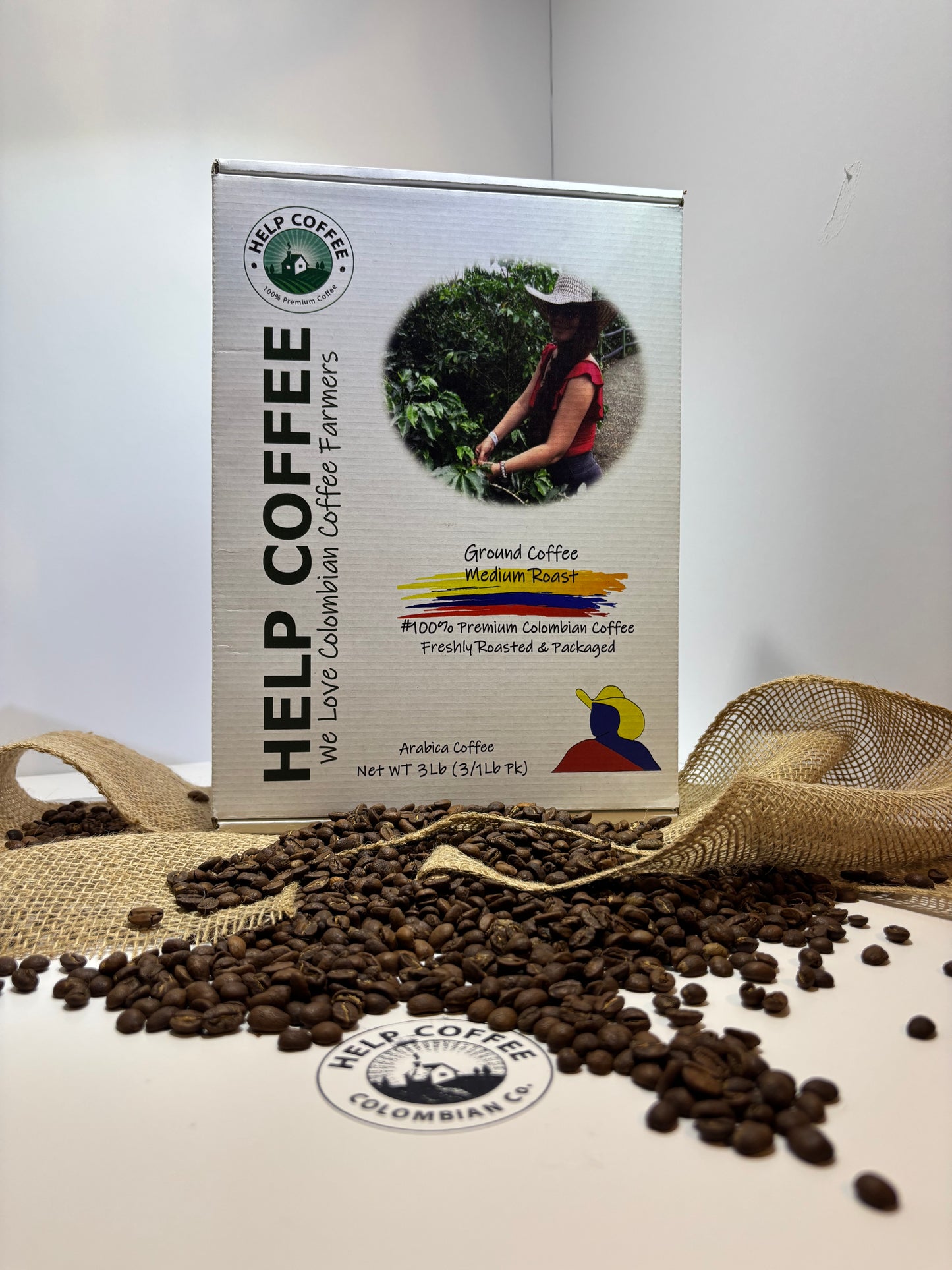 Help Coffee 3Lb Box